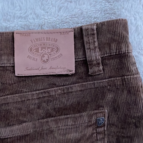 Vintage Beige Corduroy Pants - Picture 4 of 5